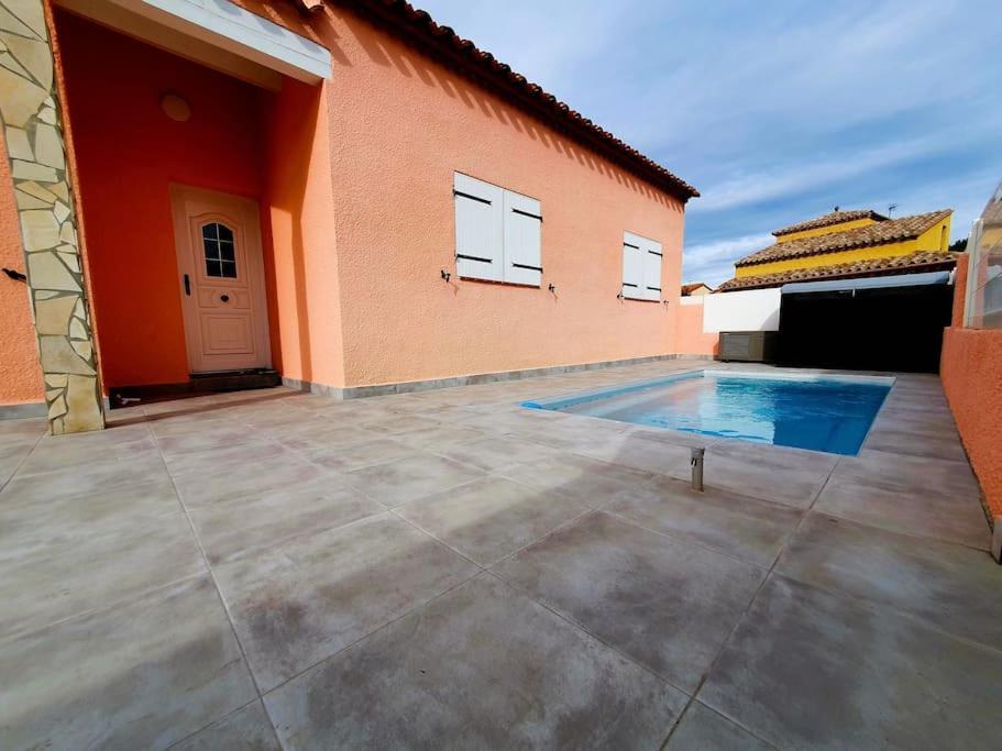Villa H2O - Jacuzzi & Piscine Chauffee Le Barcarès Dış mekan fotoğraf